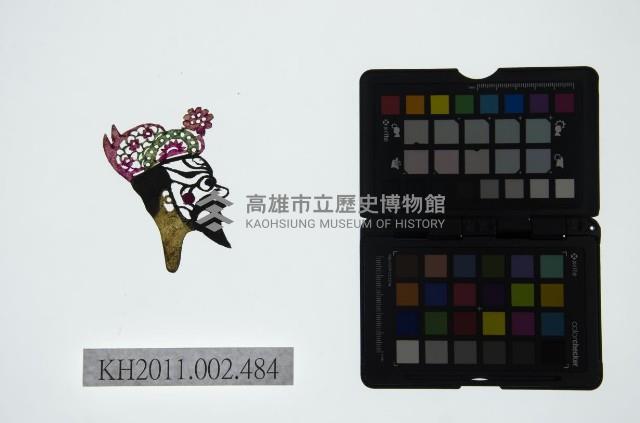 皮影戲偶頭-丑藏品圖，第1張