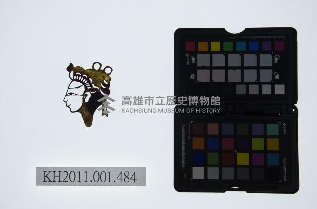 皮影戲偶頭-武生藏品圖，第1張