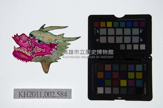 皮影戲偶頭-雜藏品圖，第1張