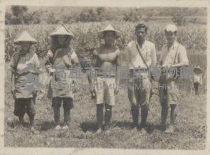 杉林田野間五人合照藏品圖，第1張