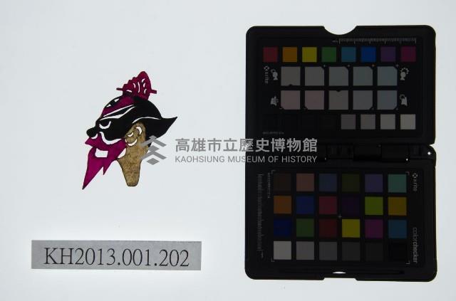 皮影戲偶頭-雜藏品圖，第1張