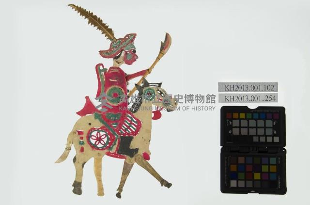 皮影戲偶頭-淨藏品圖，第1張