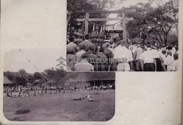 甲仙國民學校學生至甲仙神社參拜與校慶活動藏品圖，第1張