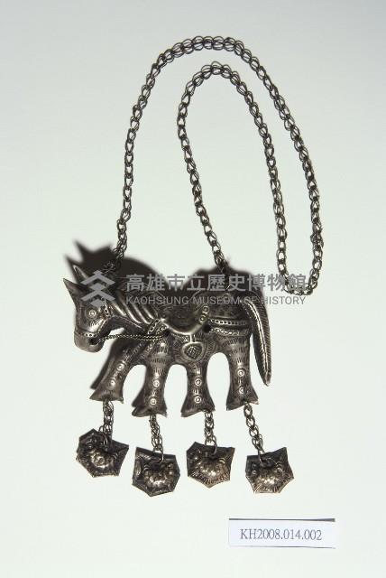 銀馬紋項鍊藏品圖，第1張