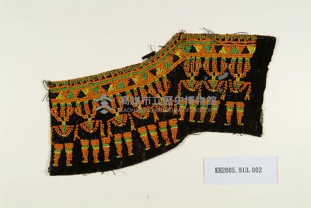 山地珠繡衣服飾片-1藏品圖，第1張