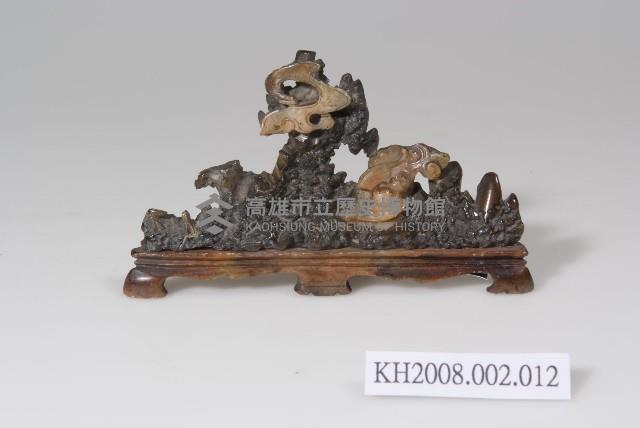 壽山石巧雕筆山藏品圖，第1張