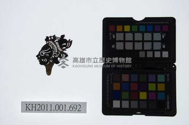 皮影戲偶頭-淨藏品圖，第1張