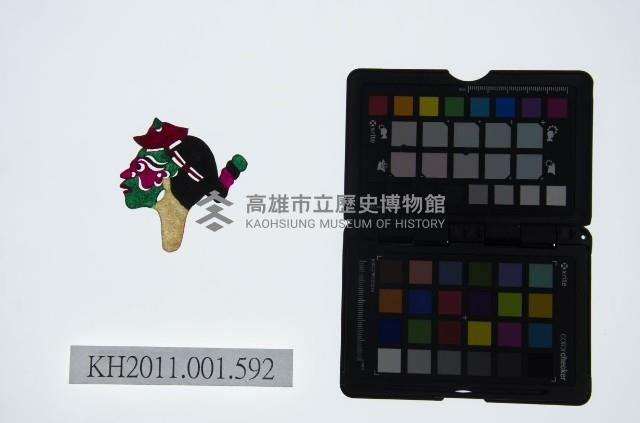 皮影戲偶頭-雜藏品圖，第1張