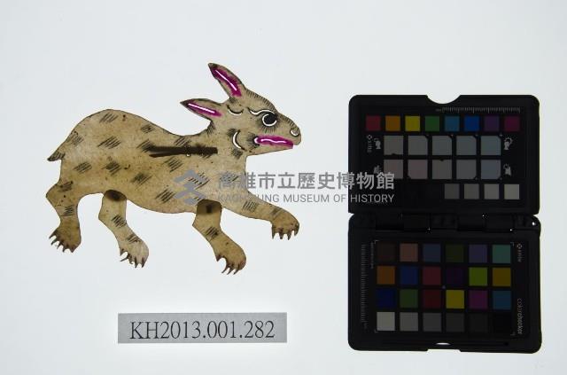 皮影戲動物偶-兔藏品圖，第1張