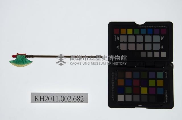 皮影戲道具-斧藏品圖，第1張