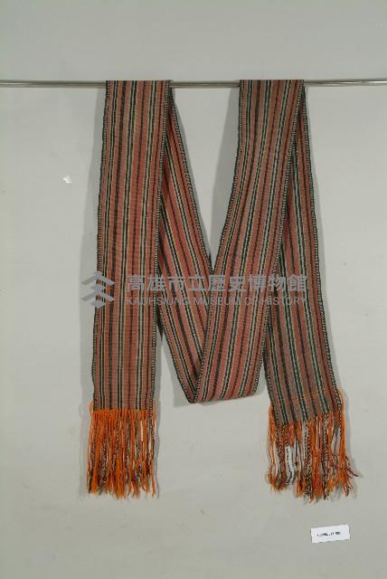 卑南族手織肩帶-4藏品圖，第1張