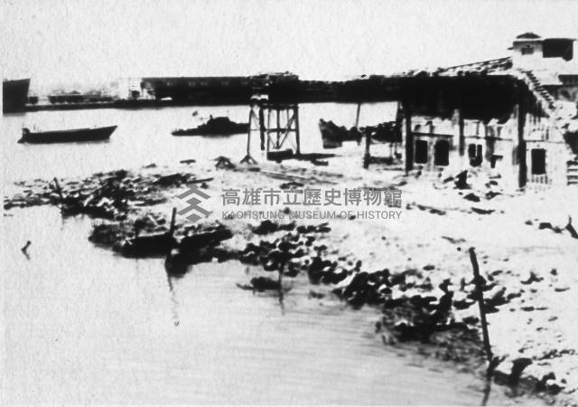 碼頭東端破壞情形藏品圖，第1張