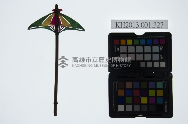 皮影戲道具-傘藏品圖，第1張