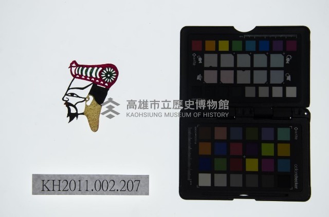 皮影戲偶頭-生藏品圖，第1張
