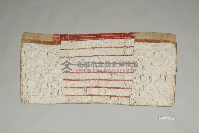 泰雅族男用貝珠圍裏裙藏品圖，第1張