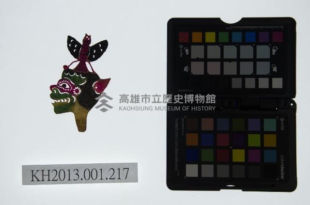 皮影戲偶頭-雜藏品圖，第1張