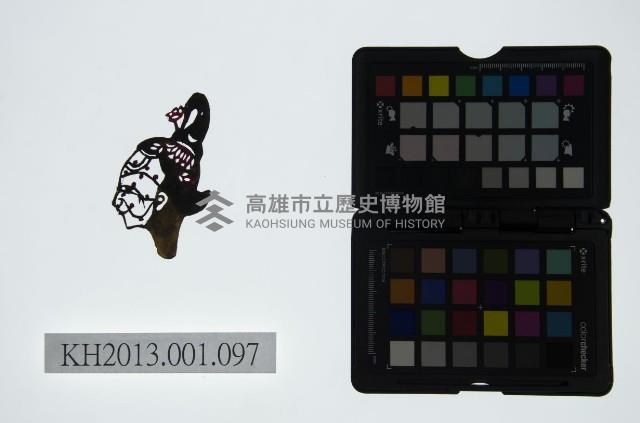 皮影戲偶頭-旦藏品圖，第1張