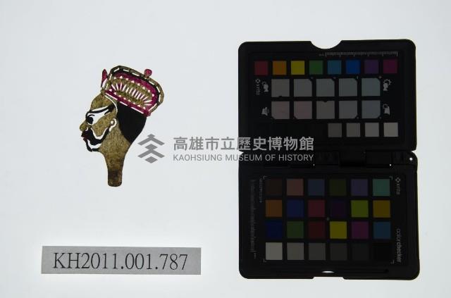 皮影戲偶頭-淨藏品圖，第1張