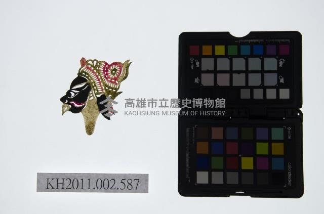 皮影戲偶頭-雜藏品圖，第1張