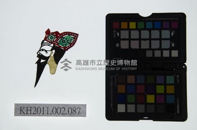 皮影戲偶頭-末藏品圖，第1張