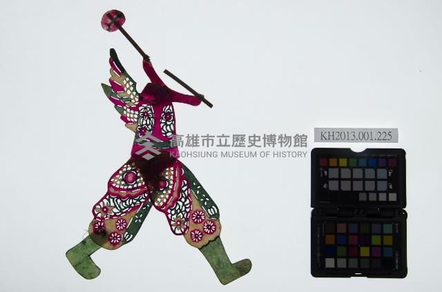 皮影戲簽桿偶身藏品圖，第1張