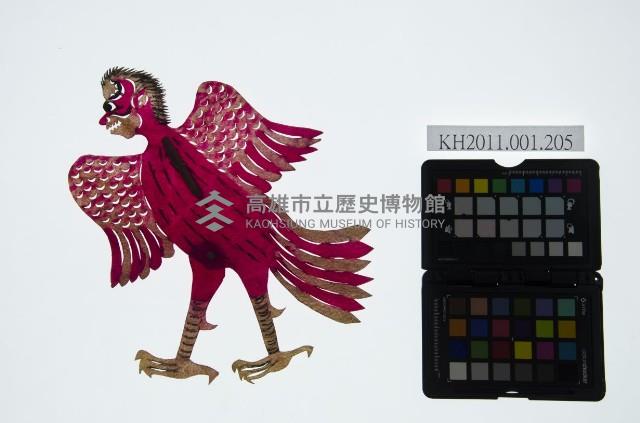 皮影戲動物偶-人妖怪鳥藏品圖，第1張