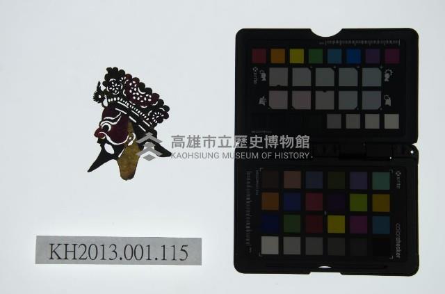 皮影戲偶頭-淨藏品圖，第1張