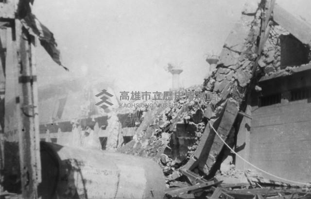 十號碼頭東北端破壞情形藏品圖，第1張