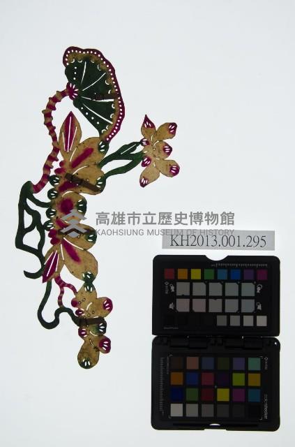 皮影戲道具-荷花藏品圖，第1張