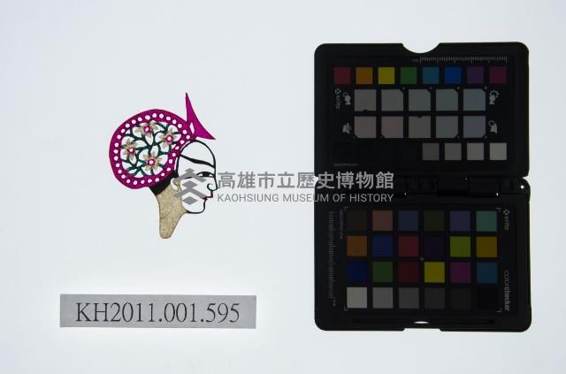 皮影戲偶頭-生藏品圖，第1張