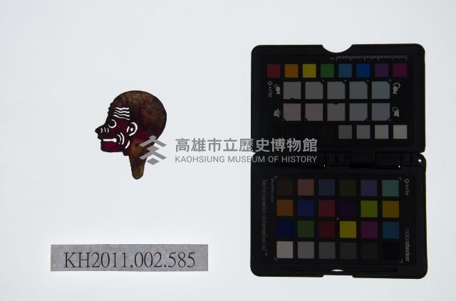 皮影戲偶頭-雜藏品圖，第1張