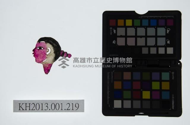 皮影戲偶頭-雜藏品圖，第1張