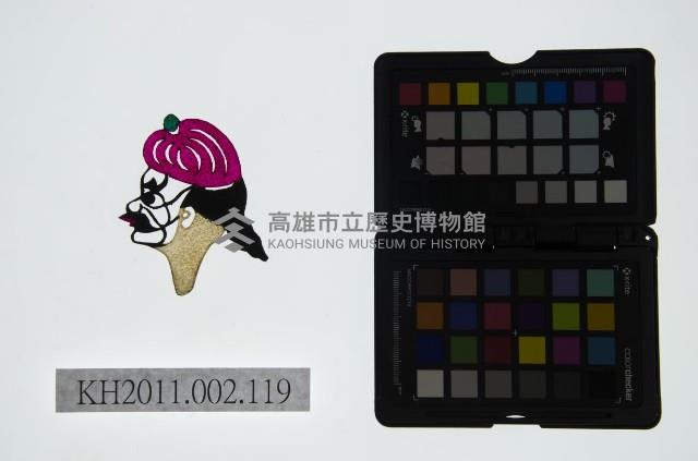 皮影戲偶頭-丑藏品圖，第1張