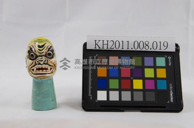 布袋戲偶-鬼怪頭木偶頭藏品圖，第1張