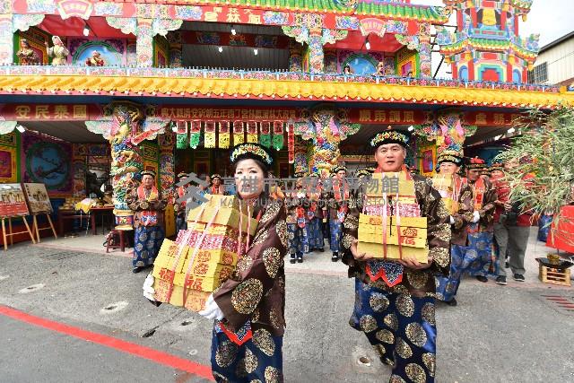 大林蒲鳳林宮五朝祈安清醮豎立燈篙藏品圖，第1張