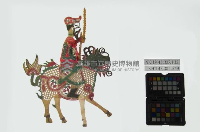 皮影戲坐騎偶藏品圖，第1張