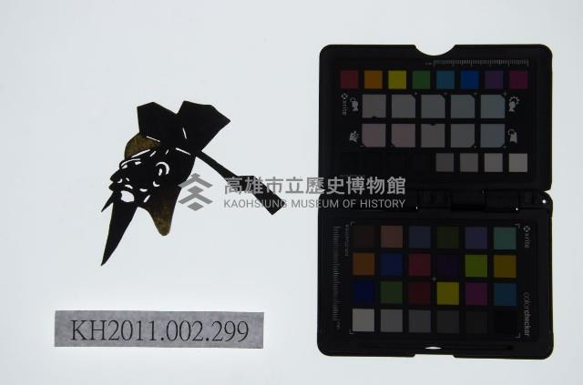 皮影戲偶頭-末藏品圖，第1張