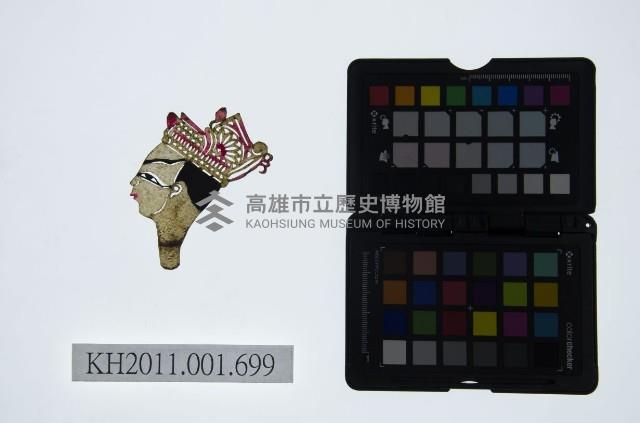 皮影戲偶頭-生藏品圖，第1張