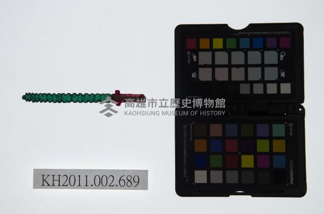 皮影戲道具-鞭藏品圖，第1張