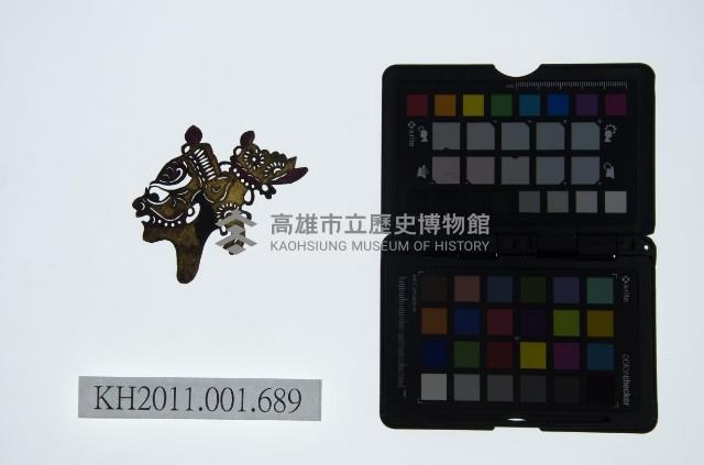 皮影戲偶頭-淨藏品圖，第1張
