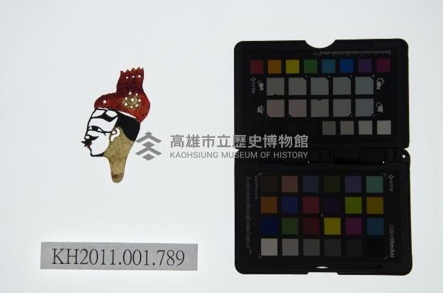 皮影戲偶頭-丑藏品圖，第1張