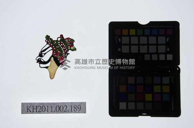 皮影戲偶頭-淨藏品圖，第1張