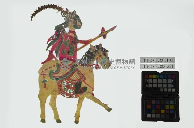 皮影戲偶頭-淨藏品圖，第1張