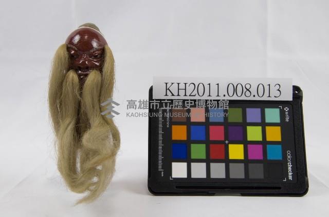 布袋戲偶-鬼怪頭木偶頭藏品圖，第1張