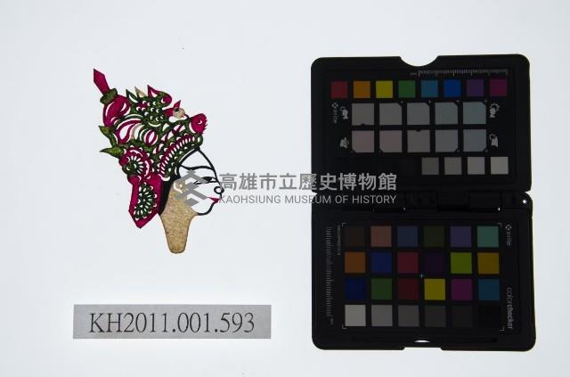 皮影戲偶頭-生藏品圖，第1張