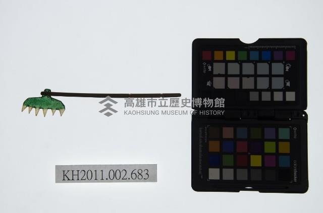 皮影戲道具-釘耙藏品圖，第1張