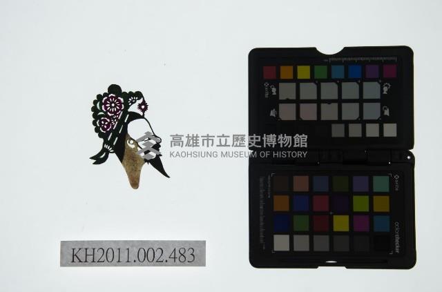 皮影戲偶頭-末藏品圖，第1張