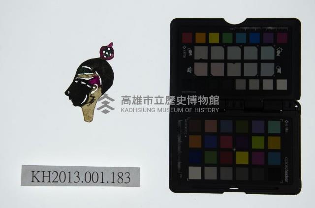 皮影戲偶頭-雜藏品圖，第1張