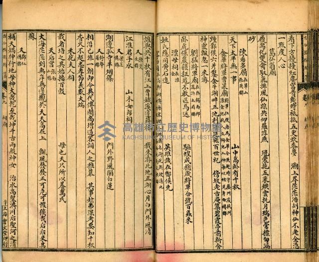 《古今楹聯類纂 第九卷》藏品圖，第28張