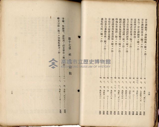 《高雄州市街庄例規輯覽》藏品圖，第26張